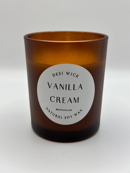 6oz Vanilla Cream Candle