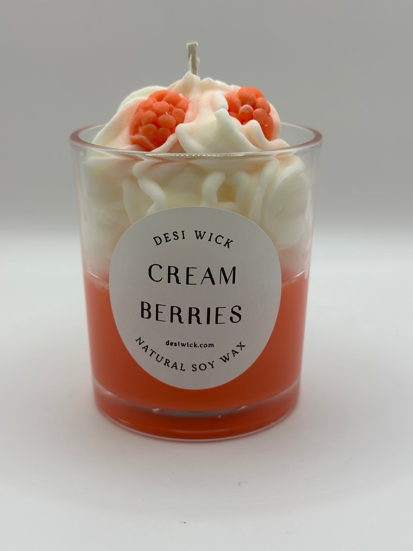 6oz Cream Berries Candle